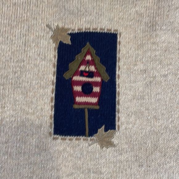 Croft & Barrow Fall Patchwork Button Down Cardigan Size XL - Picture 5 of 7